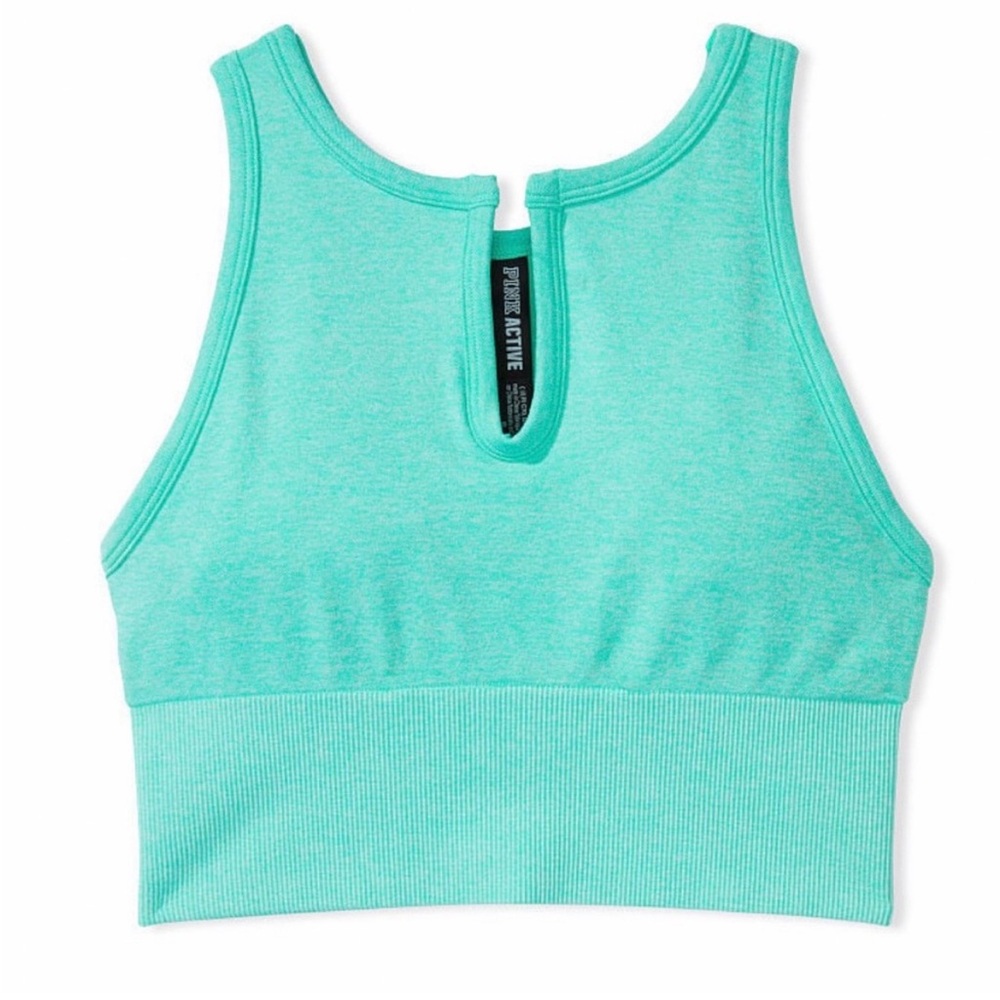 Victoria Secret PINK Teal Ice Sports Bra size Small